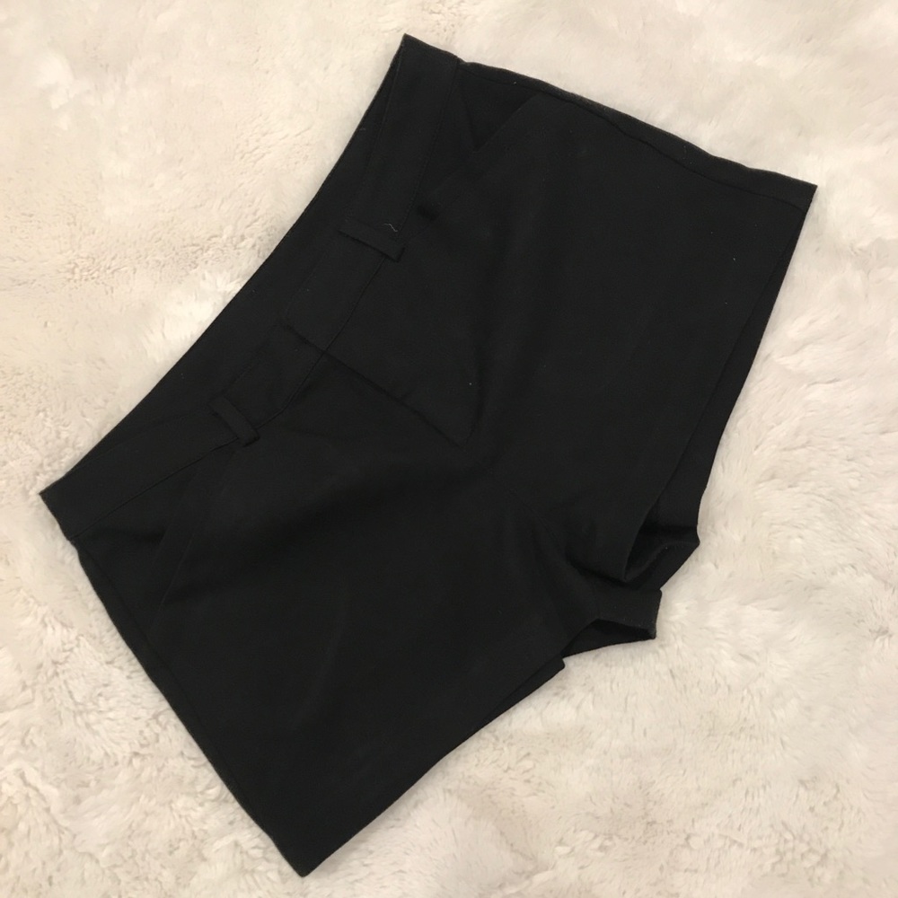 H&M Black Shorts (Slacks Like Material)